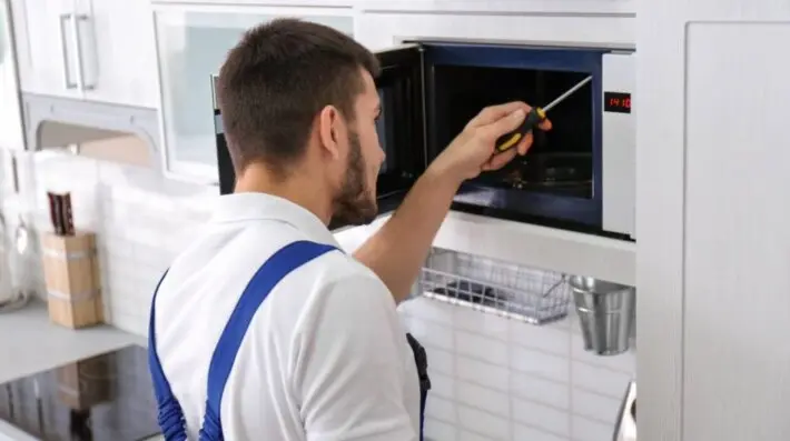 Microwave making noise